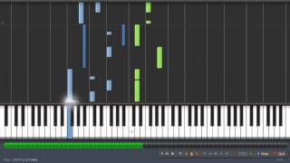 Savlonic  Epoch TLT Remix Piano Tutorial Synthesia [upl. by Bernadette]