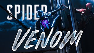 Eminem  Venom  SpiderMan 2 Swinging on Music 4k60fps [upl. by Ileak]