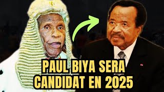 CLÉMENT ATANGANA ANNONCE LA CANDIDATURE DU PRÉSIDENT PAUL BIYA AUX ÉLECTIONS DE 2025 AU CAMEROUN [upl. by Asalocin]