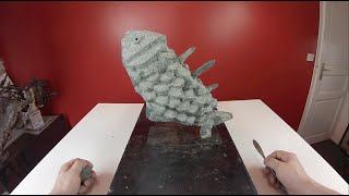 FAIRE UNE SCULPTURE EN PAPIER MACHE [upl. by Cummins]