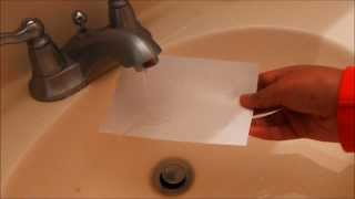 How To WaterProof Paper [upl. by Braswell527]