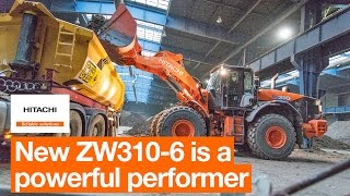 ZW3106 wheel loader is a powerful performer [upl. by Senga]