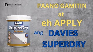 Paano gamitin at eh apply ang DAVIES SUPERDRY [upl. by Llereg]