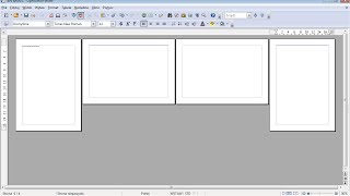 Poziome i pionowe strony w OpenOffice Writer [upl. by Holbrook]