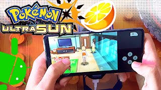 Pokemon Ultra Sun Android  Citra  Nintendo 3DS Emulator [upl. by Napra]