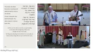 The Ark Synagogue Shabbat Morning Service  3 August 2024 [upl. by Ricki761]