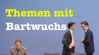 Komplette Bundespressekonferenz vom 27 Januar 2017 [upl. by Akehsar]