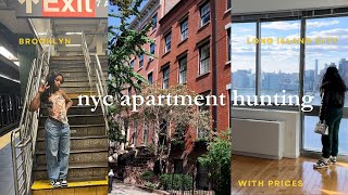 REALISTIC NYC APARTMENT HUNTING  touring 10 studios w prices  Brooklyn amp Long Island City 🏙️ [upl. by Florentia]