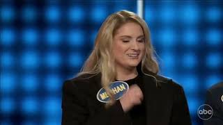 Celebrity Family Feud  Meghan Trainors Family vs Tori Kellys Family 1st Round [upl. by Atiuqihc]