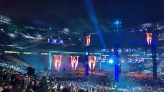 WRESTLEMANIA 35 Drew amp Roman Entrance [upl. by Merl124]