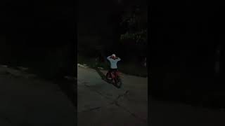 Cycling stunts and Night Riding ruddubuddu cycling viralshorts ytshots shorts [upl. by Nrublim286]