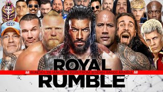 WWE Mens Royal Rumble 2025  Wild Entrants Predictions [upl. by Adalbert]