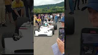 James Hunt F1 Hesketh Shelsley Walsh Hill Climb 2024😊👍 [upl. by Nibbor]