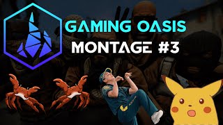 GAMING OASIS  CS2 Montage 3  JawDropping Highlights amp Clutch Plays [upl. by Neelyad]