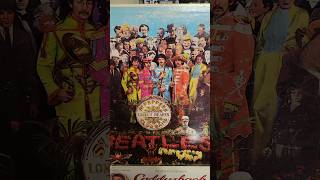 the beatles sgt peppers lonely hearts club band vinylrecords thebeatles sgtpepper retro album [upl. by Redan]