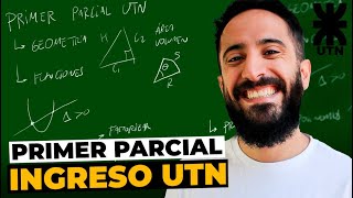 Resuelvo el PRIMER PARCIAL del ingreso a la UTN [upl. by Narag]