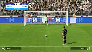 JUVENTUS VS ROMA PENALTY SHOOTOUT [upl. by Harlan]