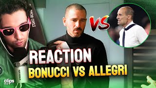 BONUCCI quotALLEGRI MI INSULTO MI DIEDE ANCHE DEL COGLIOquot  CLAMOROSO RETROSCENA REACTION [upl. by Lias]