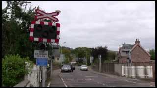 Dingwall No 1 Level Crossing  Kyle of Lochalsh Line  Dingwall Highland [upl. by Merwyn]