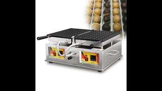 Egg Bubble Waffle Maker Mini Castella Sponge Cake Machine Flying Baby Castella Cakes Iron Baker [upl. by Assertal]