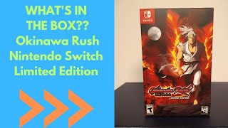 UNBOXING Okinawa Rush Nintendo Switch Limited Edition [upl. by Brigit220]