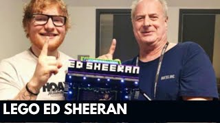 LEGO  Stage built for ED SHEERAN for selling one million concert tickets  MOC [upl. by Asilram128]