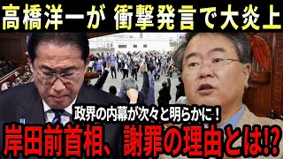 【日本政治の暗部】高橋洋一の辛辣発言が明かす衝撃の裏側！岸田“謝罪”に頭を下げる日本政治に何が起きている？ [upl. by Manlove]