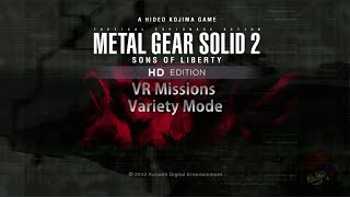 Snake MGS1 Variety Mode  MGS2 Substance VR Missions Top Score Guide [upl. by Cairistiona]