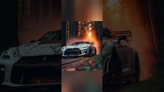 HOIST THE COLOURS🥶 NISSAN GTR EDITshorts [upl. by Aizti]