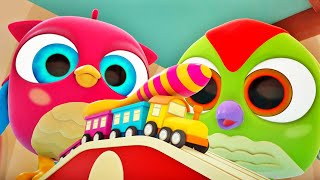 ALL NEW EPISODES Hop Hop and Peck Peck play with toys for kids Baby cartoons for kids [upl. by Lorelle]