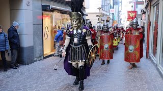 Güdismäntig Luzerner Fasnacht 2022  Rüssgusler Musegg Geischter Monster Guugger Näbelhüüler LHL [upl. by Isidoro204]