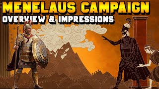 Menelaus Campaign Overview Mechanics amp Updated Impressions  Total War Saga Troy [upl. by Sanbo194]