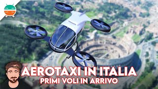 TAXI VOLANTI in Italia ecco quanto costerà farci un viaggio [upl. by Fretwell]