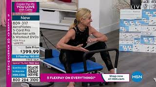 AeroPilates 5Cord Pro Reformer with 6 Workout DVDs [upl. by Rick]