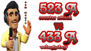 OSM TACTICS 2024  GREAT PERFORMANCE OSM 523A COUNTER ATTACK vs OSM 433A WINGPLAY [upl. by Nirmak]