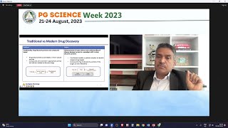 PG Science Week 2023 Day2 Lead Talk By Prof Murali Ramachandra [upl. by Reichel]