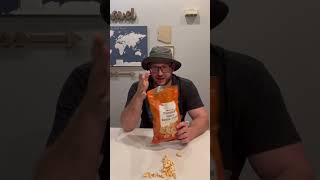 Chris tries Clancy’s drizzled pumpkin spice kettle corn foodreview aldi clancys popcorn pumpkin [upl. by Jenne]