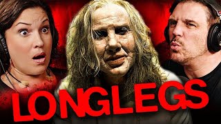 LONGLEGS 2024 MOVIE REACTION  Nicolas Cage  First Time Watch [upl. by Enomsed]