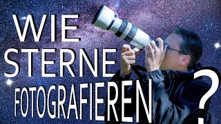 FOTOGRAFIEREN LERNEN 3 Sterne 🌟 richtig fotografieren  Einstellungen [upl. by Lovering]