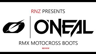 Oneal RMX MX Boots Review GEAR HOUSE EP2 [upl. by Tat]