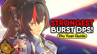 The BEST Guide to Maximize Zhu Yuan  Best Build Combos Teams  ZZZ [upl. by Maiga493]