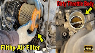 Chevy Cruze Bad Throttle Body Or Mass Air Flow Sensor Code P1101 30 Fix Quick And Easy [upl. by Nagorb125]