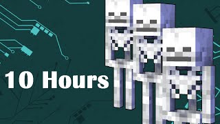 Minecraft Skeleton Sounds 10 HOURS [upl. by Ham]