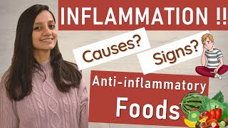 What causes INFLAMMATION Top ANTIINFLAMMATORY FOODS [upl. by Godfree338]