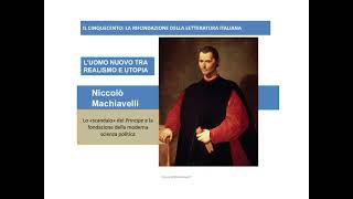 Niccolò Machiavelli e lo scandalo del quotPrincipequot [upl. by Eiblehs478]