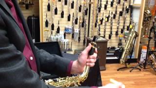 Saxophone Assembly and Reed Placement [upl. by Carole]