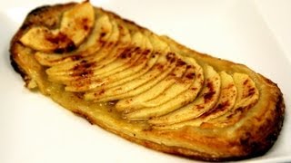 Easy Apple Pastry Tarte Fine Aux Pommes Recipe  CookingWithAlia  Episode 260 [upl. by Housen]