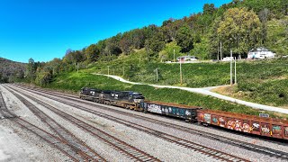 Norfolk Southern 178 heading North through Oakdale Tennessee on 102124 [upl. by Omarr]