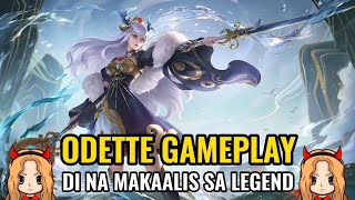 ODETTE GAMEPLAY  Sobrang Hirap MagRank Game [upl. by Klarrisa]