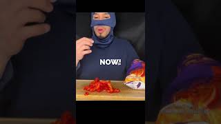 Spicy Doritos Flamas Twist asmreating chips [upl. by Jade693]